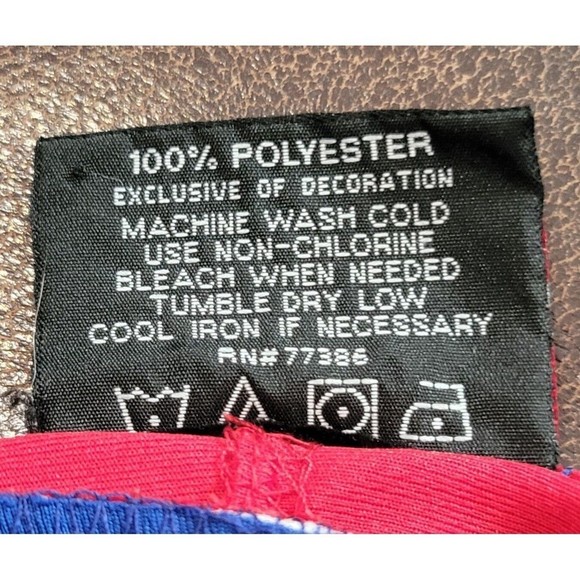 CHICAGO CUBS Jersey STITCHES Men’s LARGE Embroidered Logos Dual Sided MLB Gear - Picture 9 of 14